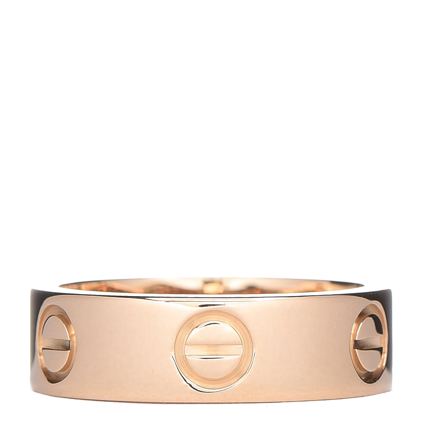 Cartier 18K Yellow Gold 5.5mm LOVE Ring 50 5.25 1 of 4