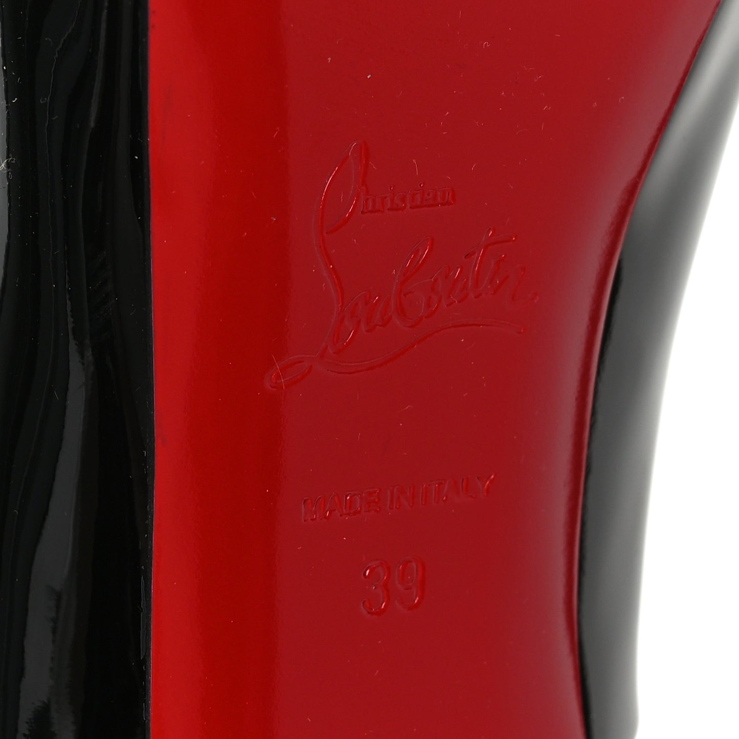 Patent New Very Prive 120 Peep Toe Pumps 39 Black Red
