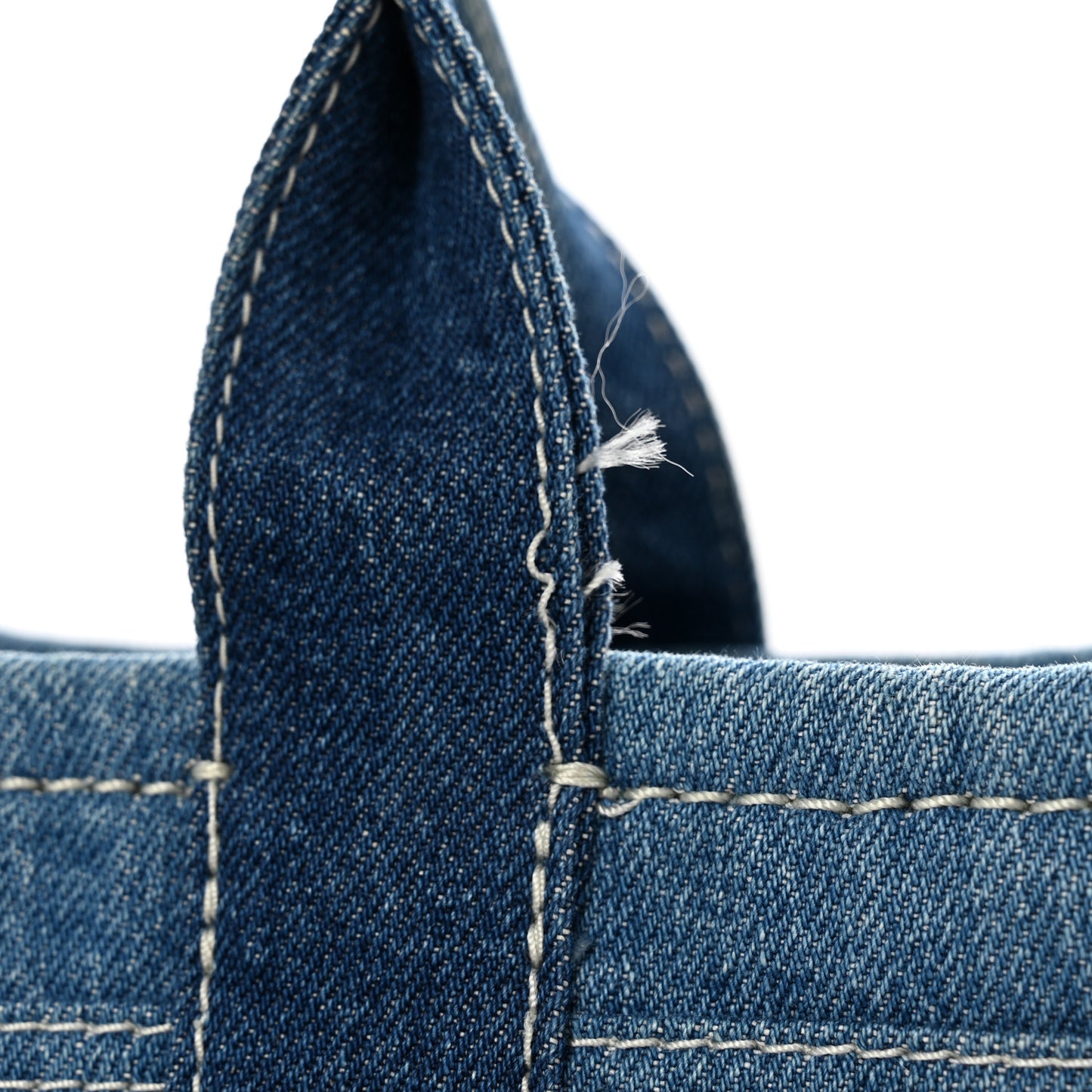 Denim Canvas Medium The Tote Bag Blue