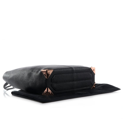 Alexander Wang Leather Prisma Skeletal Tote Black with Rose Gold Hardware 5 of 8