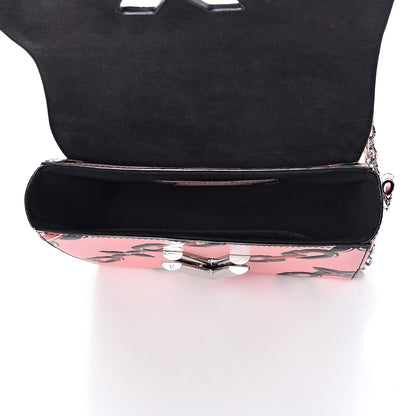 Louis Vuitton Epi Chain Flower Twist Shoulder Bag MM Pink 5 of 9