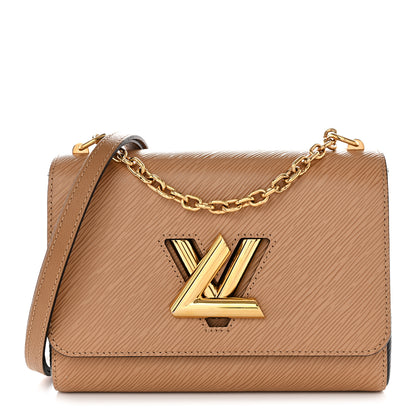 Louis Vuitton Epi Twist Shoulder Bag MM Camel 1 of 11
