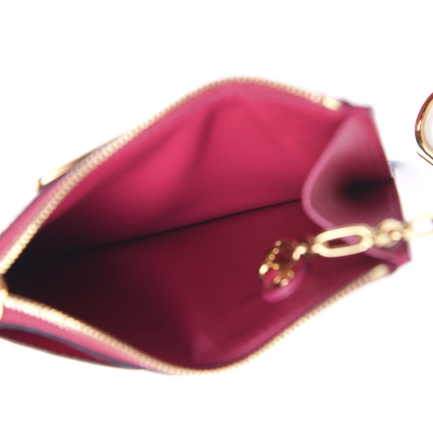 Vernis Key Pouch Rose Indien