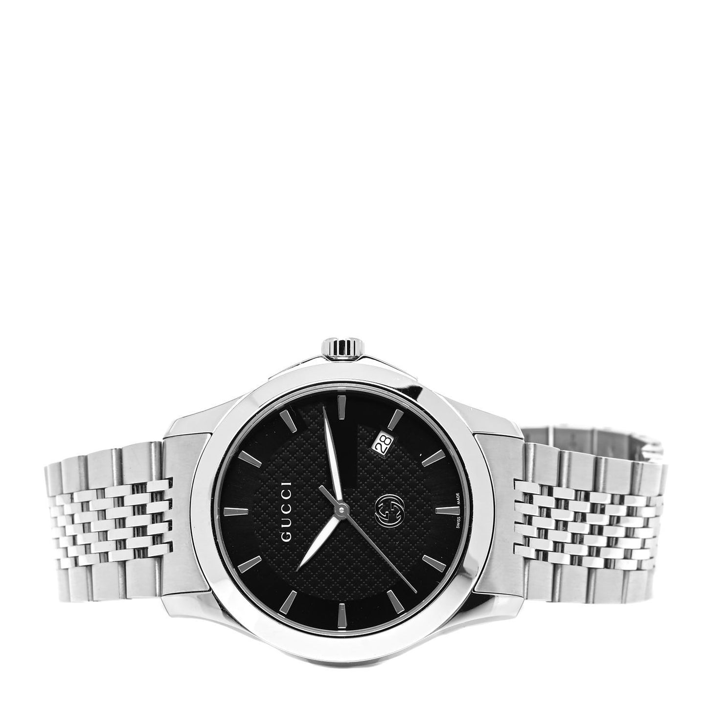 Stainless Steel 38mm G-Timeless Quartz Watch Black