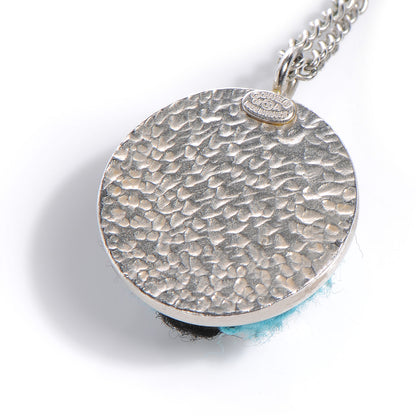 Chanel Crystal CC Tweed Necklace 3 of 5