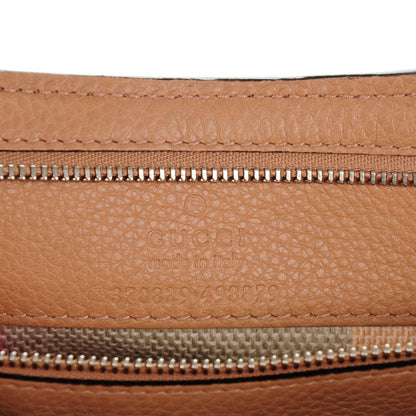 Gucci Calfskin Medium Bamboo Daily Shopper Camelia 6 of 6