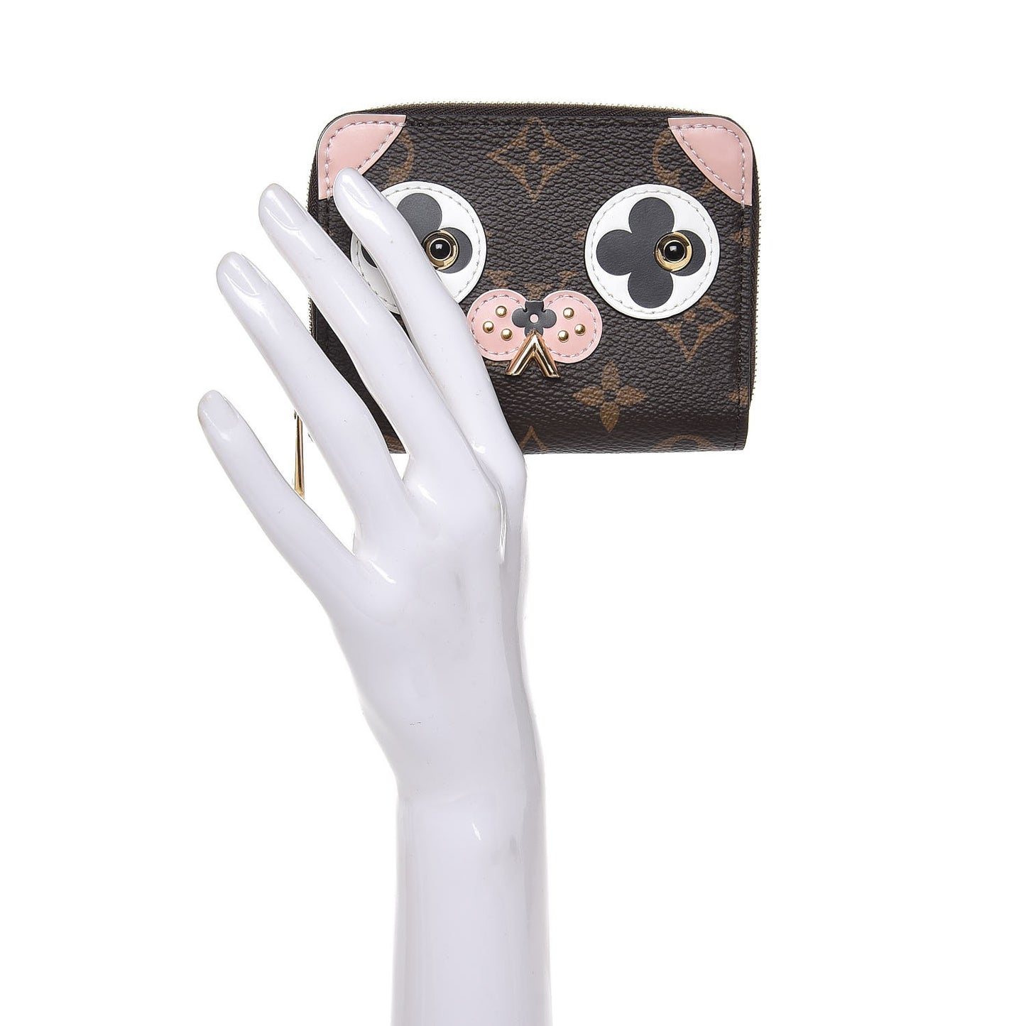 Monogram Valentine Dog Zippy Coin Purse