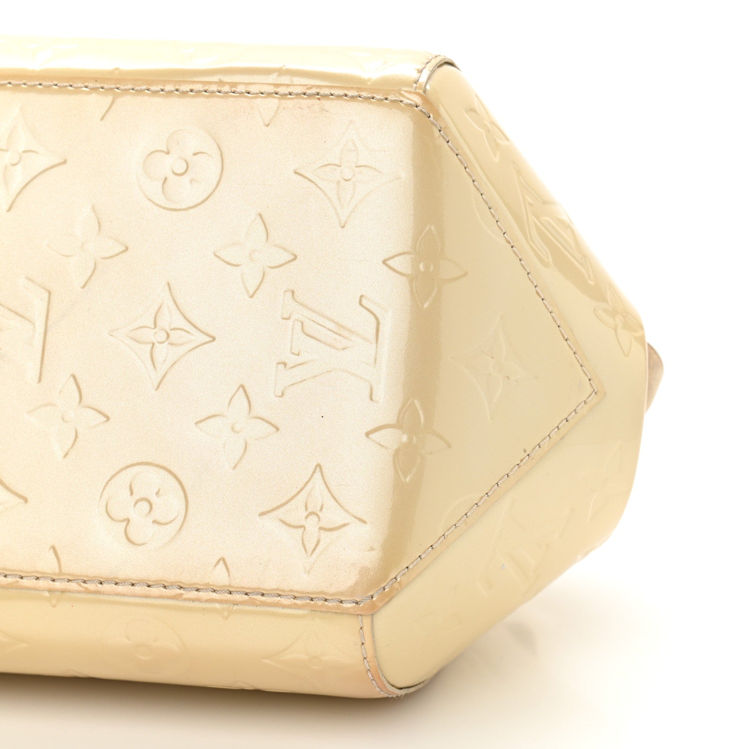 Louis Vuitton Vernis Sherwood PM Blanc Corail 10 of 18