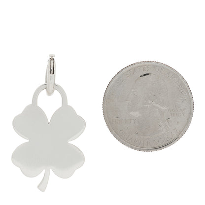 Tiffany Sterling Silver Clover Charm 2 of 4