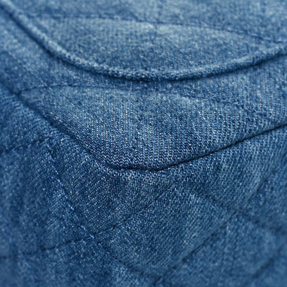 Chanel Denim Quilted Mini Pearl Crush Flap Blue 11 of 13