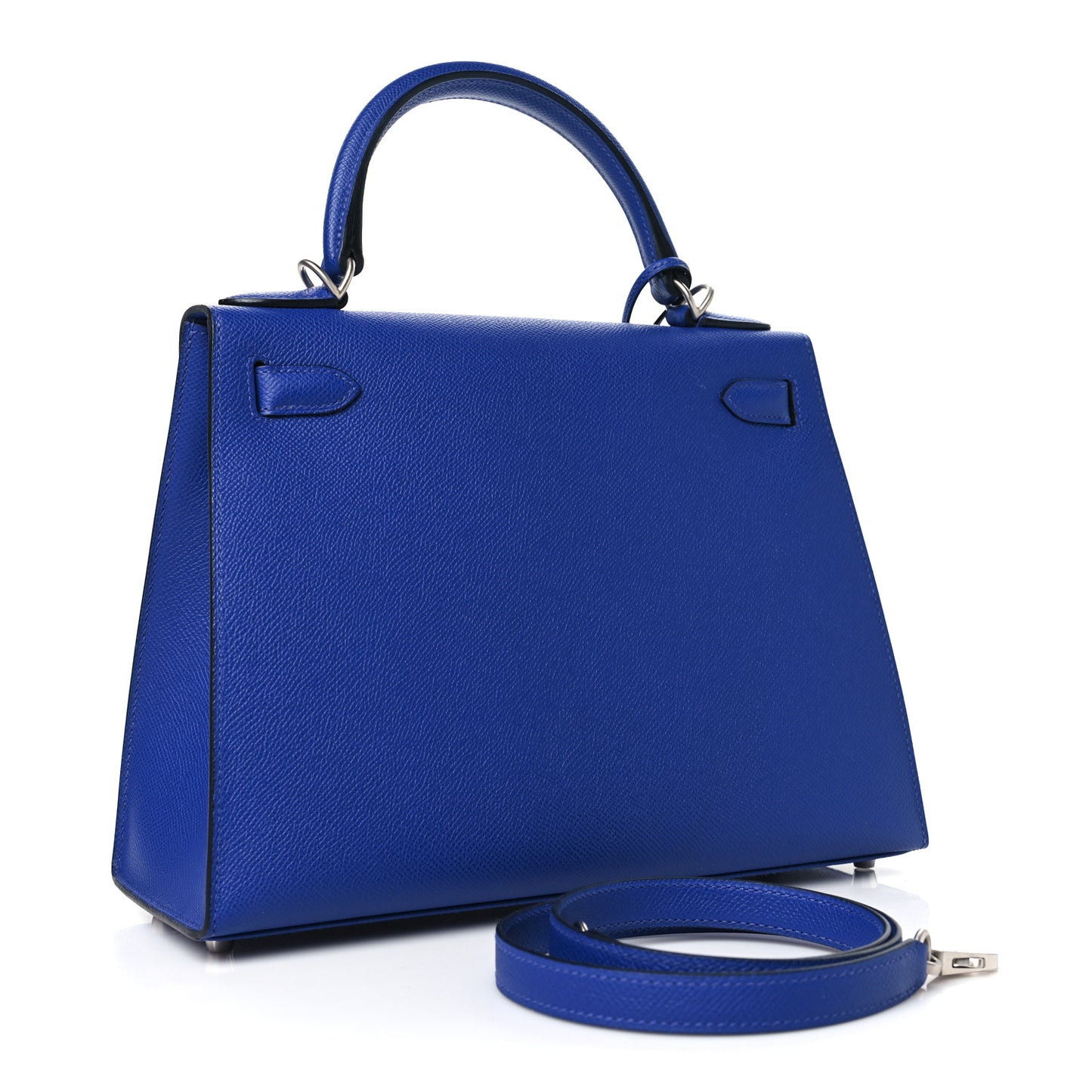 Epsom Kelly Sellier 28 Bleu Electrique