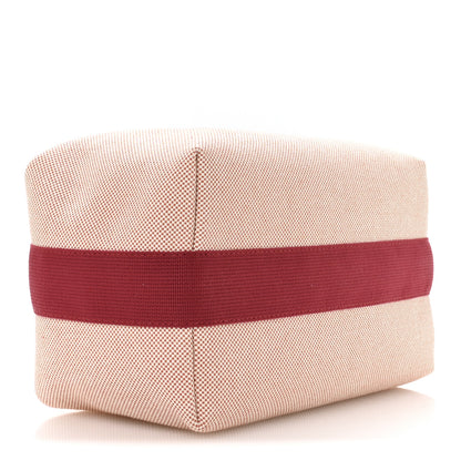 Hermes Canvas Large Bride-A-Brac Cabriole Case Terracotta 4 of 8