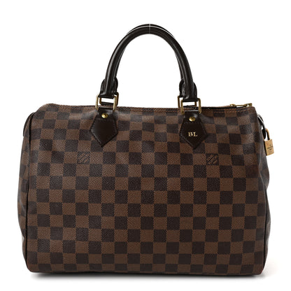 Louis Vuitton Damier Ebene Speedy 30 1 of 13