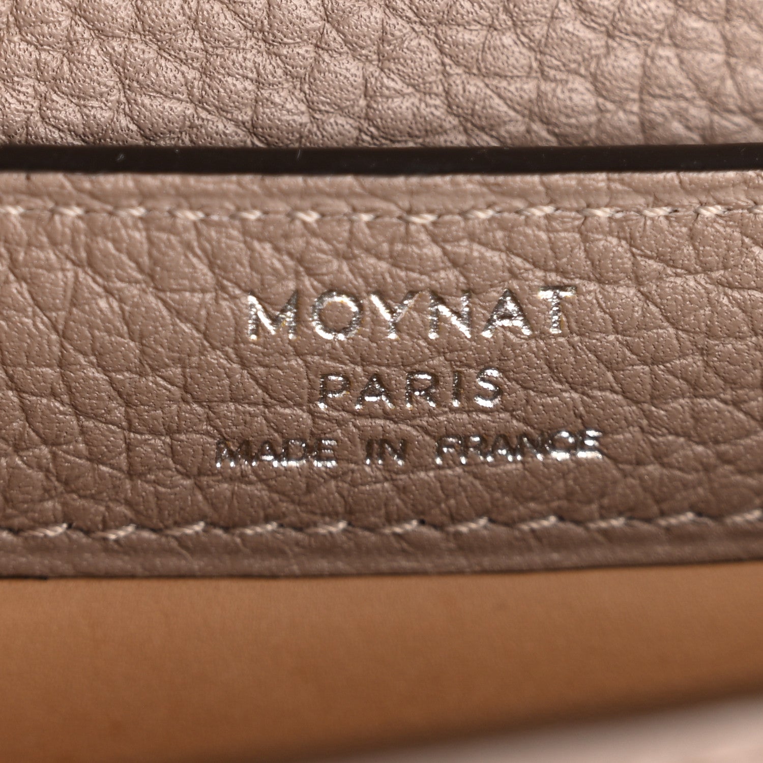 Moynat Taurillon Blush Rejane BB Tourterelle 6 of 11