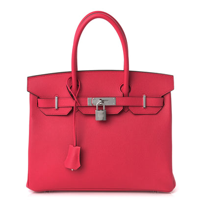 Hermes Epsom Birkin 30 Rose Extreme 1 of 11