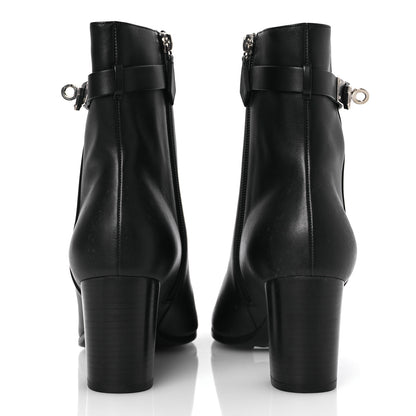 Hermes Calfskin Saint Germain Ankle Boots 39 Black 6 of 11