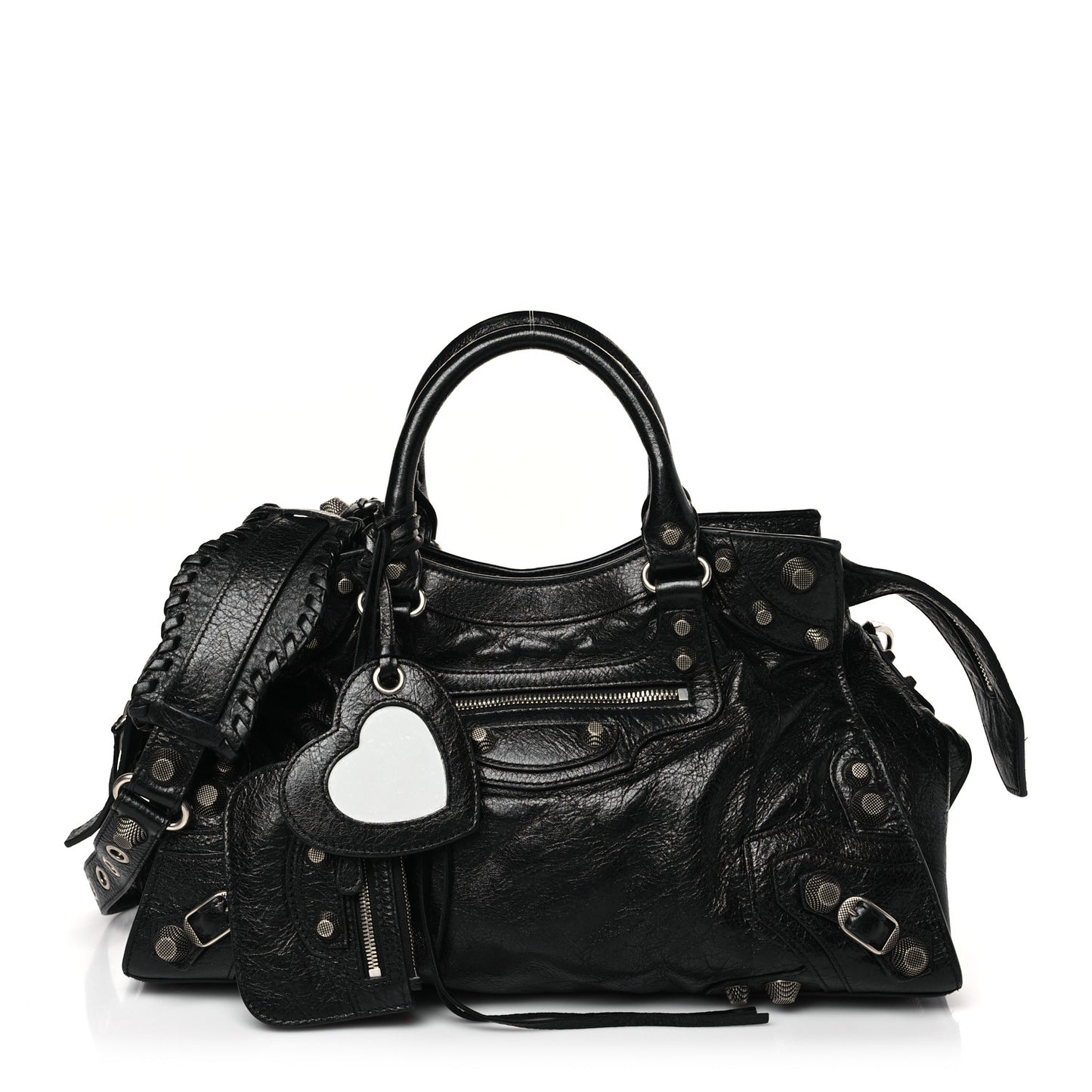 Agneau Arena Neo Cagole City Handbag Black