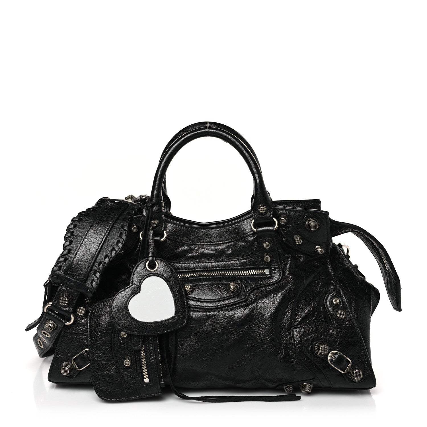 Balenciaga Agneau Arena Neo Cagole City Handbag Black 1 of 9