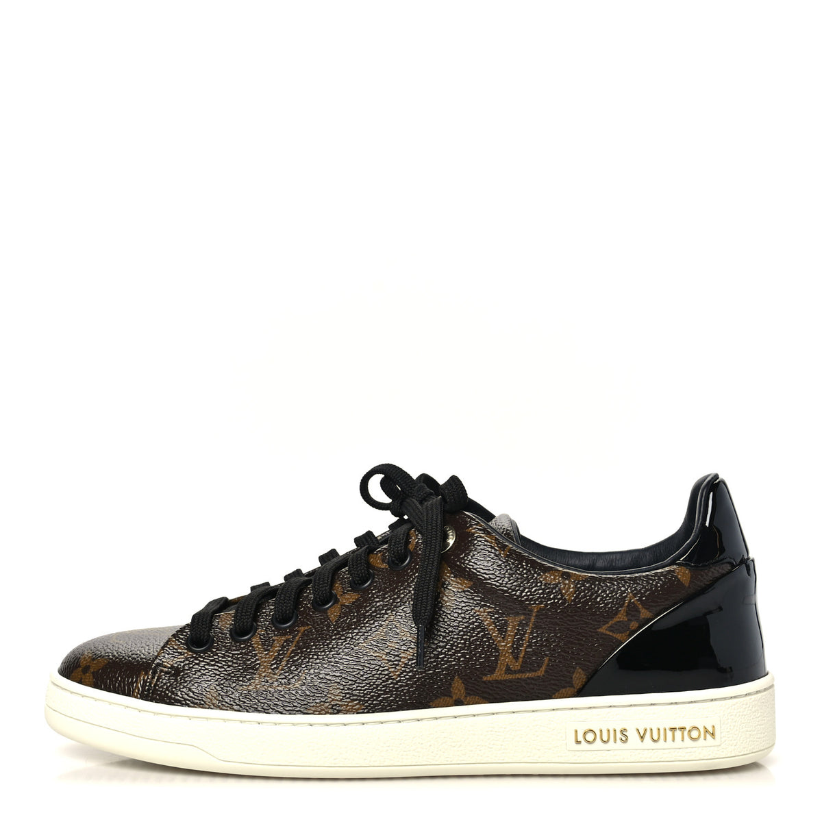 Patent Monogram Frontrow Sneakers 37