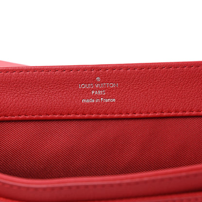 Louis Vuitton Calfskin Lockme II Chain Bag BB Rubis 6 of 9