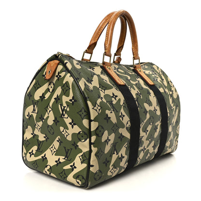Louis Vuitton Monogramouflage Speedy 35 3 of 13