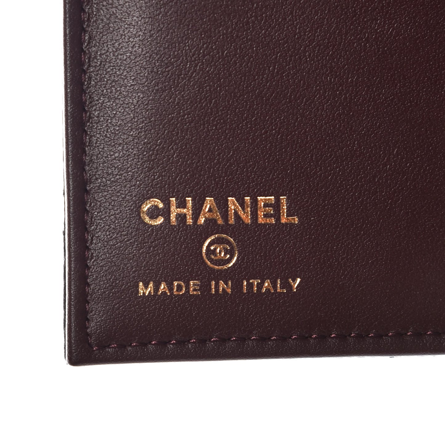 Caviar Quilted Passport Holder Black