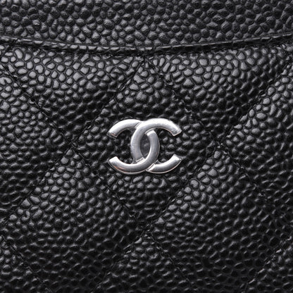 Chanel Caviar Quilted Card Holder Black 11 of 12