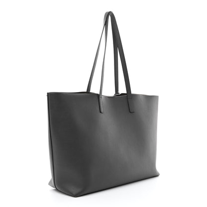 Saint Laurent Calfskin Large Shopping Tote Asphalt 4 of 21