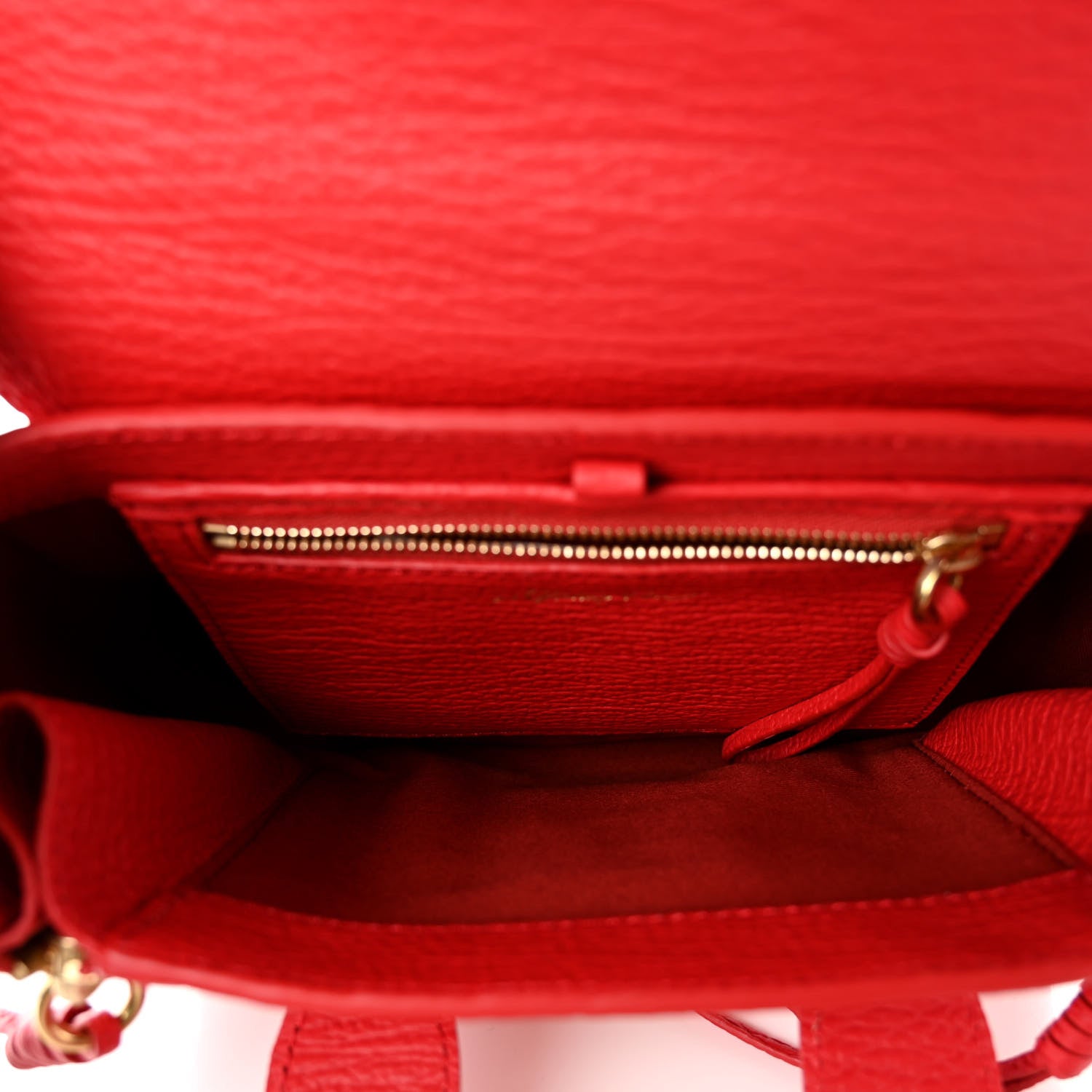 3.1 Phillip Lim Textured Calfskin Mini Pashli Satchel Red 5 of 9
