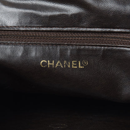 Chanel Caviar Quilted CC Backpack Brown 6 of 12