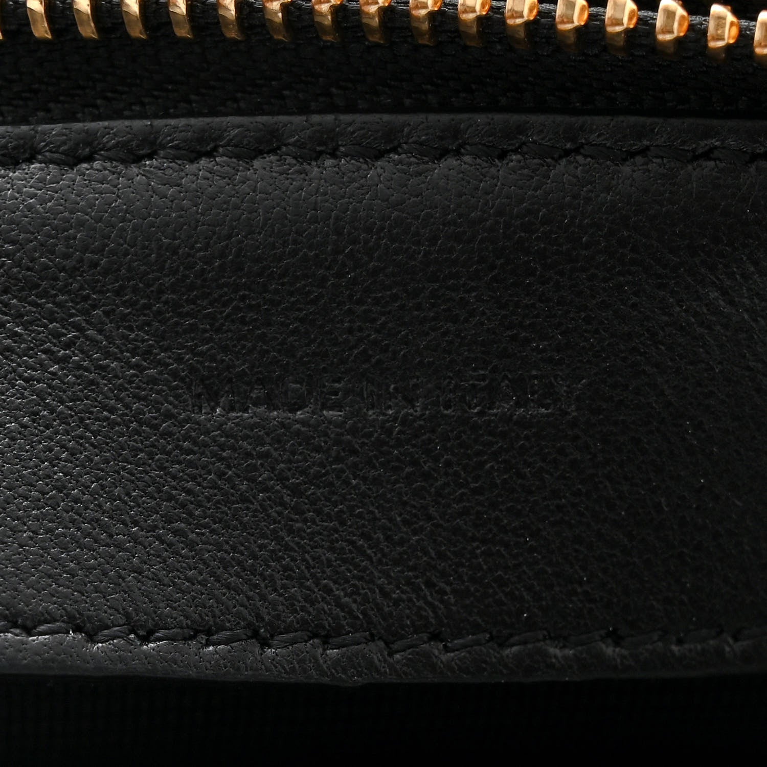 Celine Lambskin Large Trio Crossbody Bag Black 9 of 12