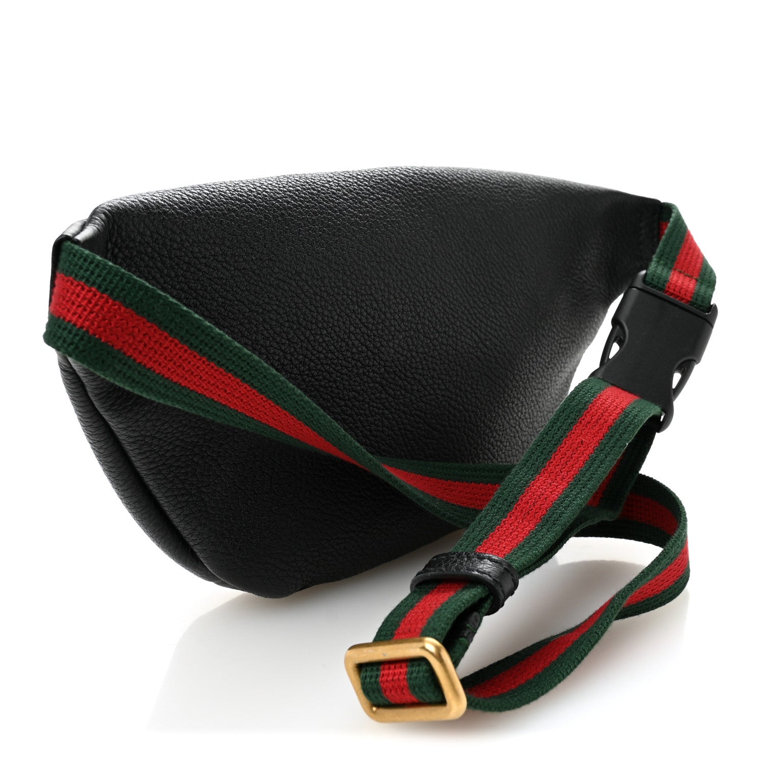 Gucci Grained Calfskin Small Logo Belt Bag Black 3 of 10