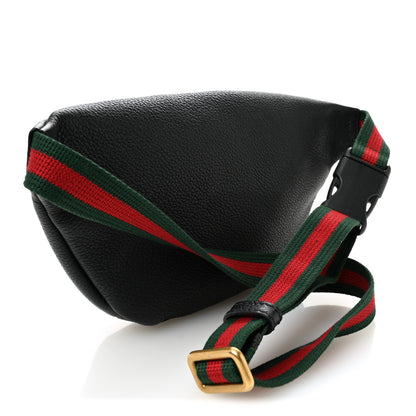 Gucci Grained Calfskin Small Logo Belt Bag Black 3 of 10