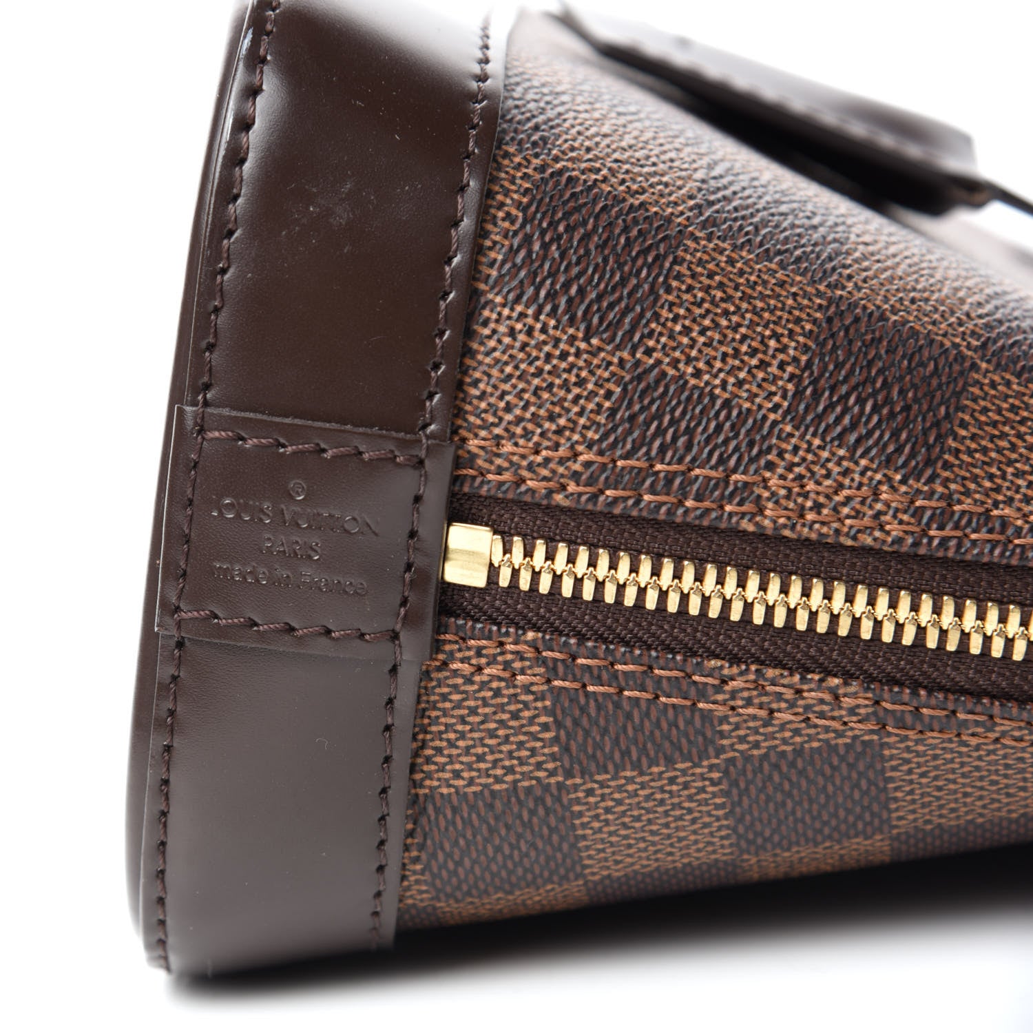 Louis Vuitton Damier Ebene Alma BB 8 of 9