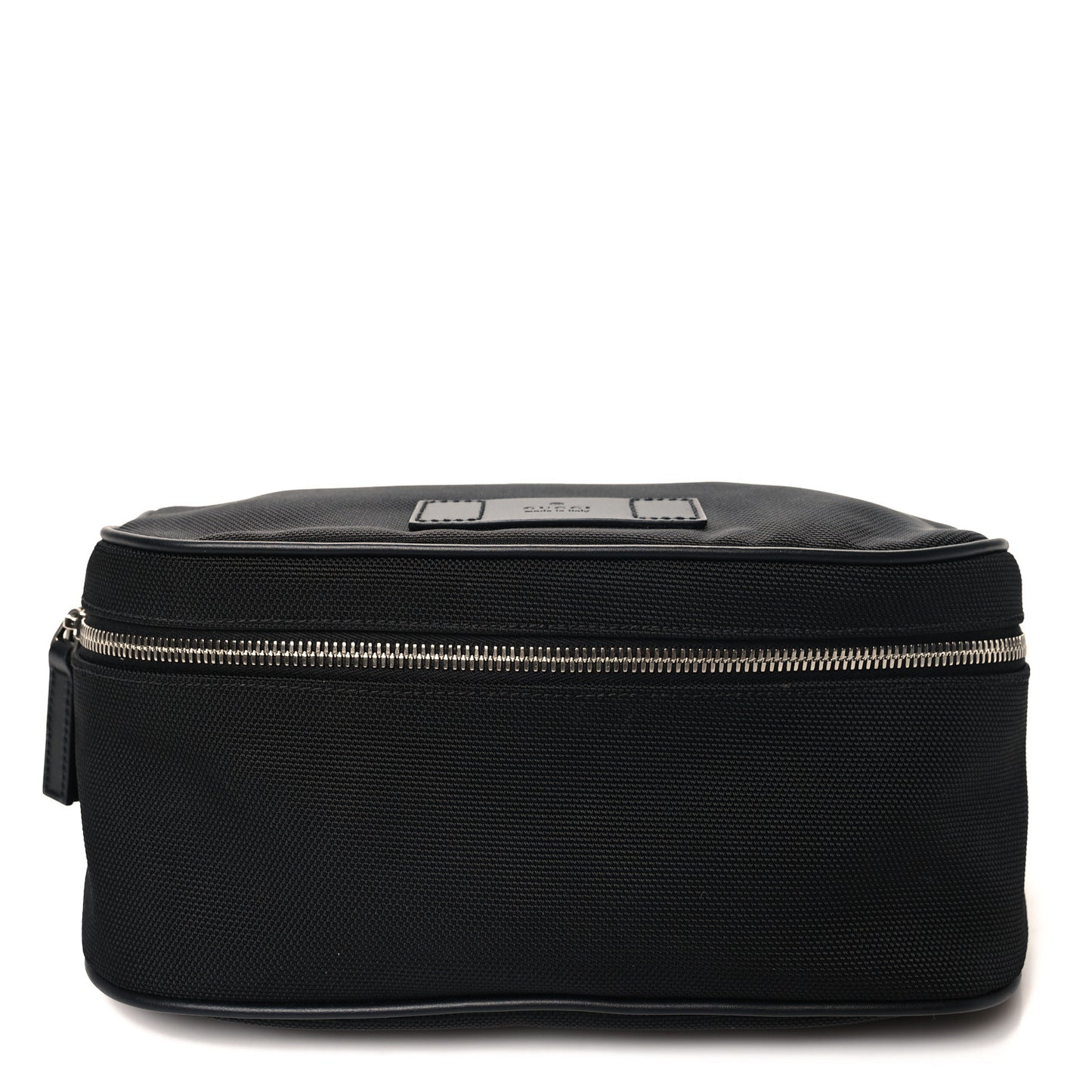 Techno Canvas Web Large Belt Bag Black