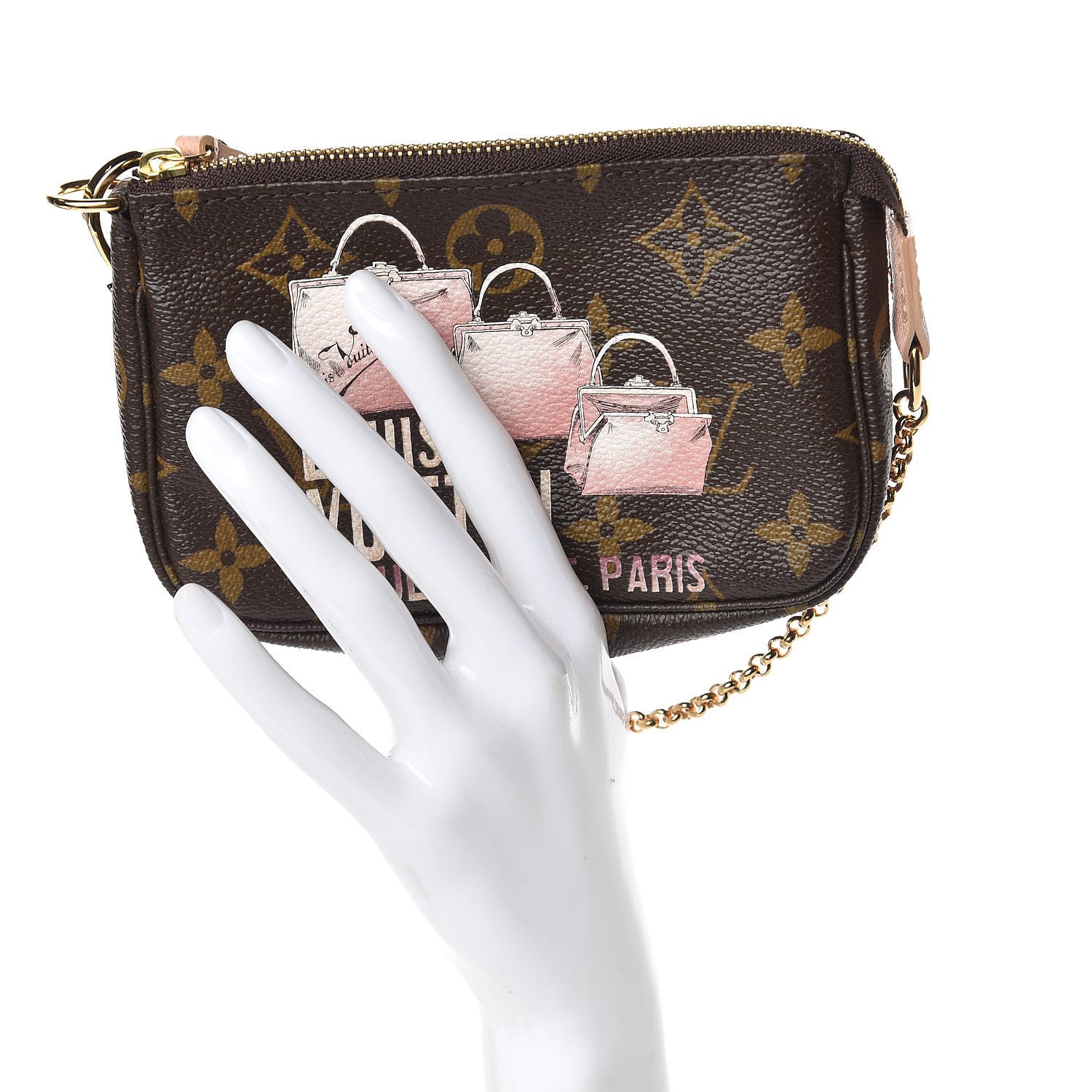 Louis Vuitton Monogram Affiche Mini Pochette Accessories 2 of 10