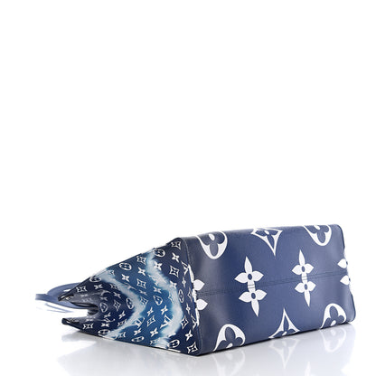 Louis Vuitton Monogram Escale Onthego GM Blue 3 of 9