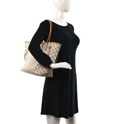 Louis Vuitton Damier Azur Neverfull MM 2 of 9