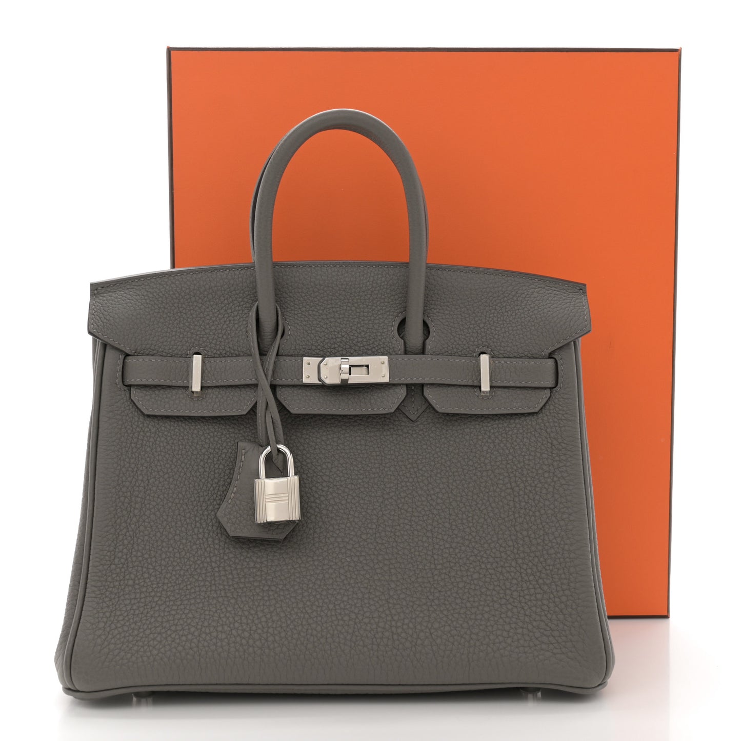 Togo Birkin 25 Gris Meyer