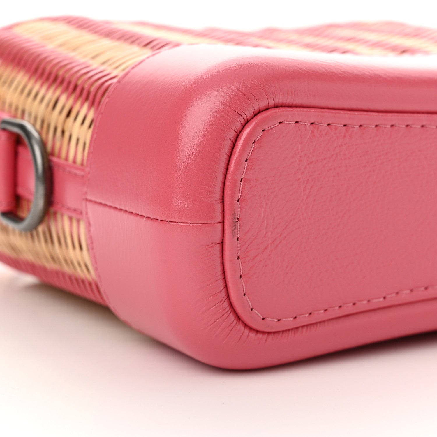 Chanel Rattan Calfskin Small Gabrielle Hobo Beige Pink 9 of 10