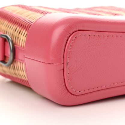 Chanel Rattan Calfskin Small Gabrielle Hobo Beige Pink 9 of 10