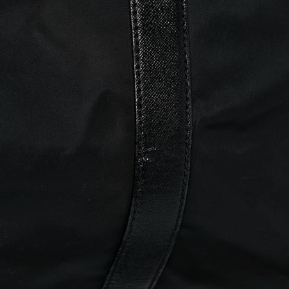 Prada Tessuto Nylon Saffiano Duffle Black 20 of 26