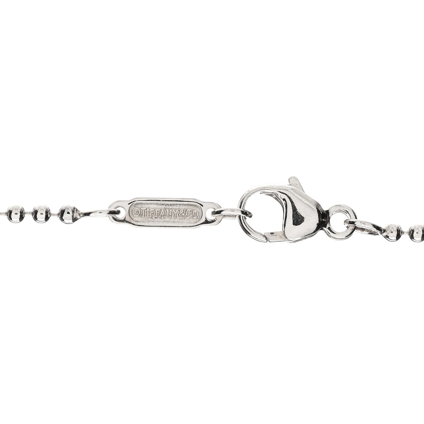 Sterling Silver Rock Crystal Ziegfeld Oval Pendant Necklace