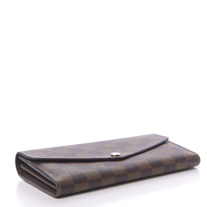 Louis Vuitton Damier Ebene Sarah Wallet NM 4 of 6