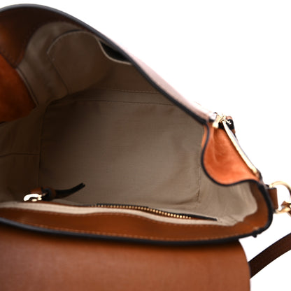 Chloe Suede Calfskin Small Faye Backpack Tan 5 of 9