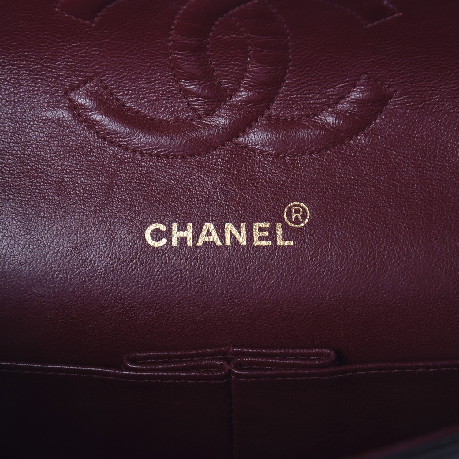 Chanel Lambskin Quilted Medium Double Flap Black 6 of 8