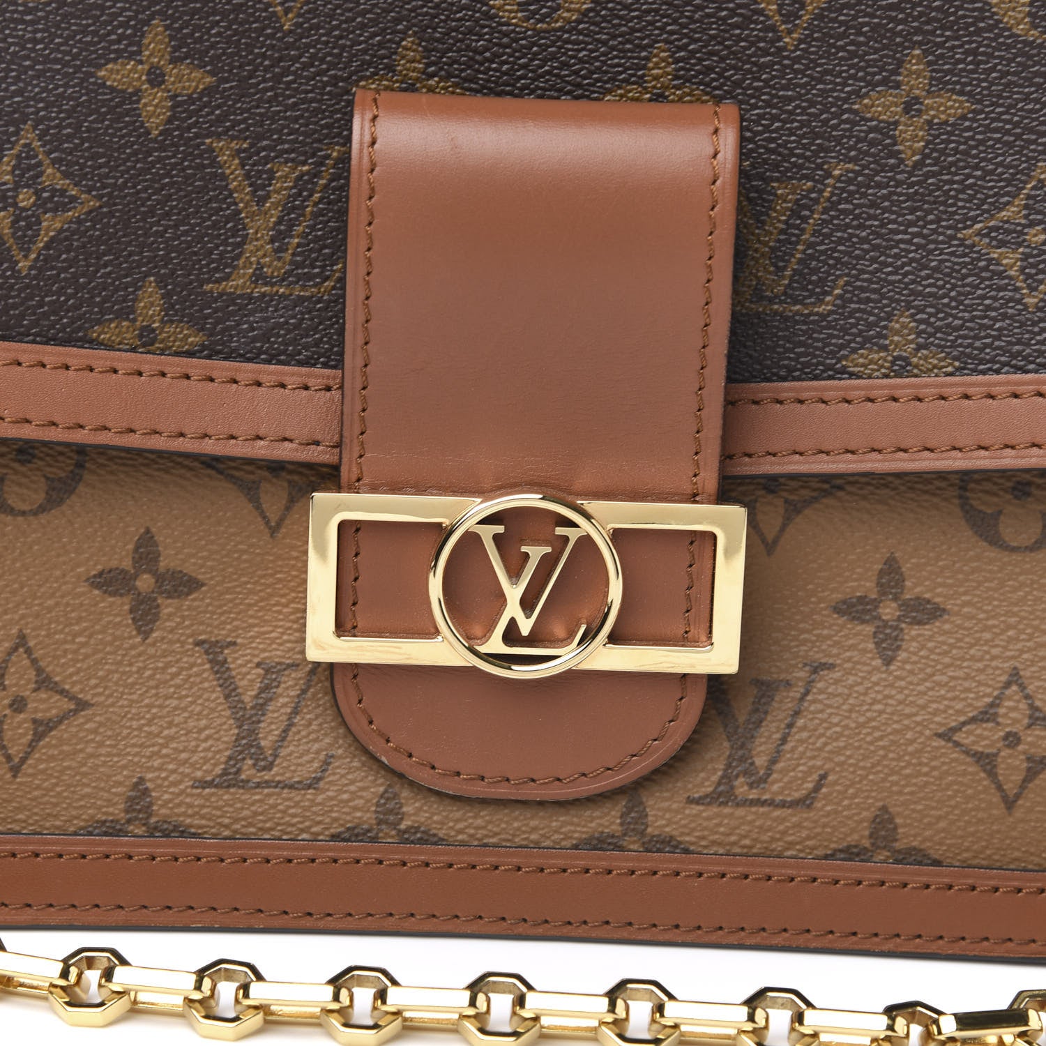 Louis Vuitton Reverse Monogram Dauphine MM 9 of 9