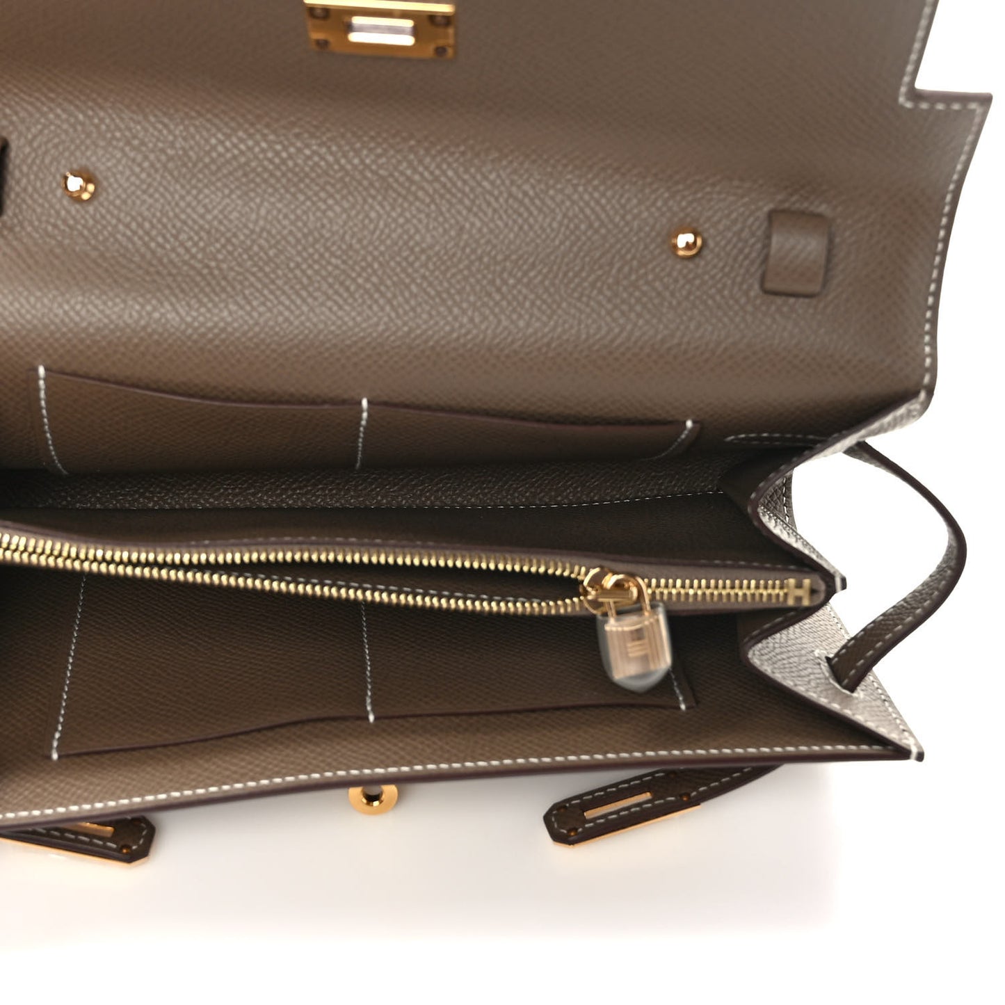 Epsom Kelly Wallet To Go Etoupe