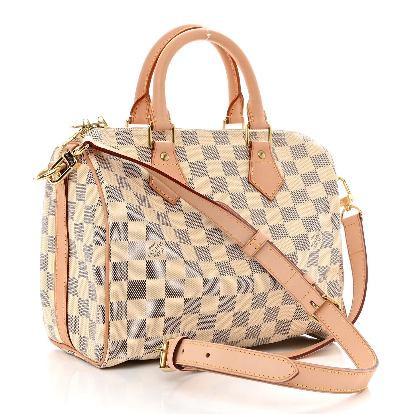 LOUIS VUITTON Damier Azur Speedy Bandouliere 25