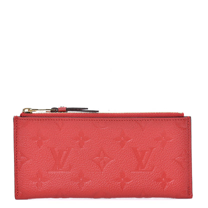 Louis Vuitton Empreinte Curieuse Wallet Zippered Insert Cherry 1 of 5